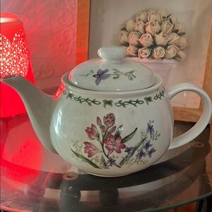 Floral Ceramic Teapot